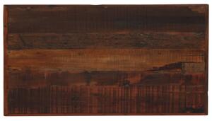 Masă de bar, maro închis, 120x60x107 cm, lemn masiv reciclat