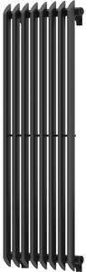 Mexen Atlanta radiator decorativ 1200 x 405 mm, 646 W, negru - W211-1200-405-00-70