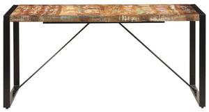 Masă de bucătărie, 160 x 80 x 75 cm, lemn masiv reciclat
