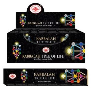 Betisoare de tamaie parfumate Green Tree - Kabbalah Tree Of Life
