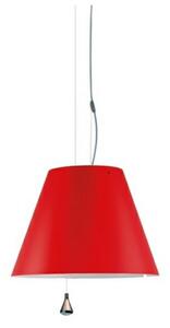 Costanza Lustră Pendul Up/Down Primary Red - Luceplan