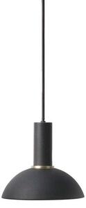 Collect Lustră Pendul Hoop Low Black - Ferm Living