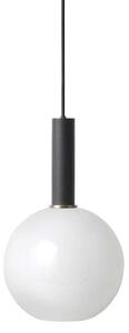 Collect Lustră Pendul Opal Sphere High Black - Ferm Living