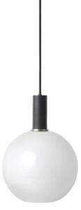 Collect Lustră Pendul Opal Sphere Low Black - Ferm Living
