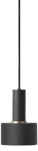 Collect Lustră Pendul Disc Low Black - Ferm Living