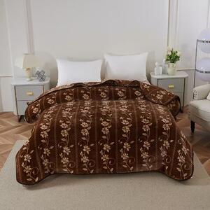 Patura Cocolino dubla cu flori 200x230 cm, PDD14