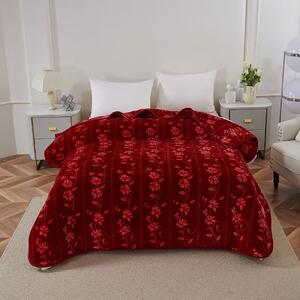 Patura Cocolino dubla cu flori 200x230 cm, PDD16