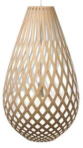Koura Lustră Pendul H100 White 1 Side - David Trubridge