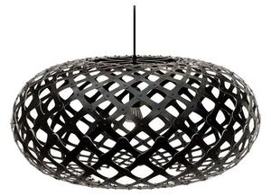 Kina Lustră Pendul Ø80 Black Sides - David Trubridge