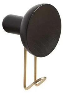 Around Cârlig pentru haine Large Black/Oak/Brass - Woud