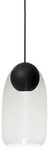 Liuku Lustră Pendul Ball Black/Transparent - Mater