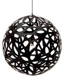 Floral Lustră Pendul Ø120 Black 2 Sides - David Trubridge
