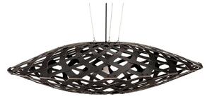 Flax Lustră Pendul Ø150 Black 2 Sides - David Trubridge