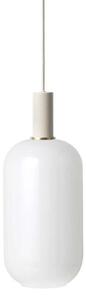 Collect Lustră Pendul Opal Tall Low Light Grey - Ferm Living
