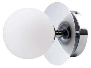 Art Deco Aplică de Perete/Plafonieră IP44 Chrome/White - Globen Lighting