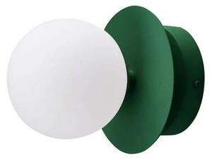 Art Deco Aplică de Perete/Plafonieră IP44 Green/White - Globen Lighting