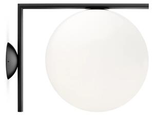 IC C/W2 Plafonieră/Aplică de Perete Matte Black - Flos
