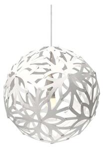 Floral Lustră Pendul Ø40 White 2 Sides - David Trubridge