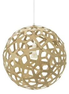 Coral Lustră Pendul Ø80 Bamboo - David Trubridge