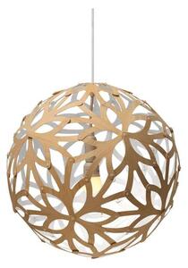 Floral Lustră Pendul Ø40 White 1 Side - David Trubridge