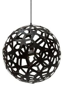 Coral Lustră Pendul Ø60 Black - David Trubridge