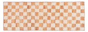 Check Wool Jute Runner 70x180 Off-white/Natural - Ferm Living