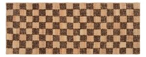 Check Wool Jute Runner 70x180 Coffee/Natural - Ferm Living