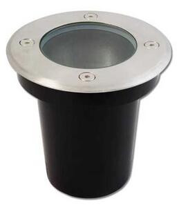 Spot LED GU10 rotund, incastrabil, IP67, aluminiu/otel/sticla, 230V