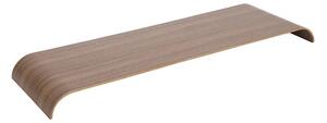 Curva Lemn Tavă pentru Raft L81xW25,3xH5,4 Walnut - AYTM