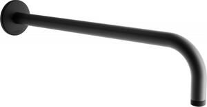 Mexen braț de duș montat pe perete 40 cm Neagră - 79211-70