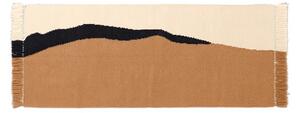 Soil Kelim Runner 70x180 Dark Nisip/Off-White - Ferm Living