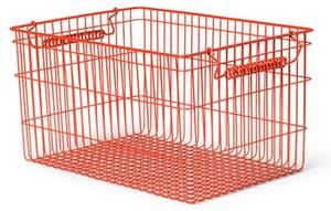 Cala Stackable Depozit Set of 2 Poppy Roșu - Ferm Living
