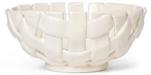 Plait Bol Ø24 Off-White - Ferm Living