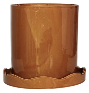 Nami Ghiveci Pentru Plante w/Farfurie Medium Chihlimbar - OYOY Living Design