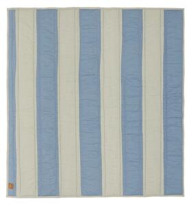 Striped Quilted Pătură Albastru/Clay - OYOY Living Design
