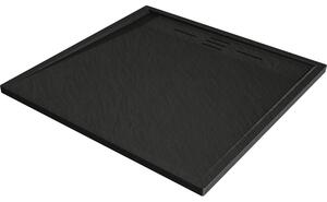 Mexen Amon cabină de duș pătrată SMC 90 x 90 cm, negru - 4F709090