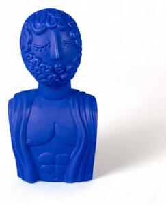 Magna Graecia Man Sculptură Terracotta Bust Albastru - Seletti