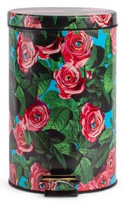 Roses Toiletpaper Home Bin Ø25xH39,5 Multicolor - Seletti