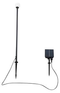 Freydis Lampă cu celule solare w/Vârf de pământ Negru - Lindby