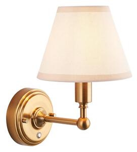 Lampă LED reîncărcabilă dimabilă de perete Endon 114830 BURLEY LED/1,5W/5V alamă/crem