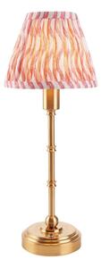 Lampă LED reîncărcabilă dimabilă de masă Endon 114804 BURLEY LED/1,5W/5V alamă/roz