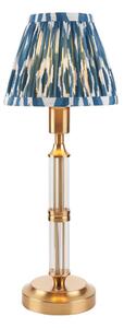 Lampă LED reîncărcabilă dimabilă de masă Endon 114846 MORTON LED/1,5W/5V alamă/albastru