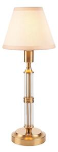 Lampă LED reîncărcabilă dimabilă de masă Endon 114849 MORTON LED/1,5W/5V alamă/bej