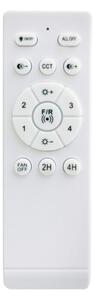 Globo 03609B - Ventilator de tavan LED HINES dimabil 10W/230V 3000-6500K +telecomandă