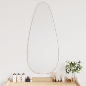 Oglindă de perete, argintiu, 90x40 cm