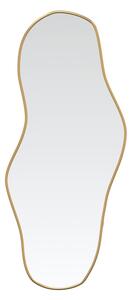 Oglindă de perete, auriu, 70x30 cm