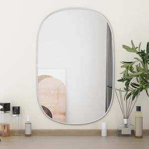 Oglindă de perete, argintiu, 60x40 cm