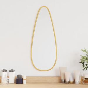 Oglindă de perete, auriu, 50x20 cm