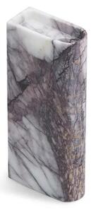 Monolith Suport pentru Lumânări Tall Mixed White Marble - Northern