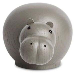 Hibo Hippopotamus Medium Taupe - Woud